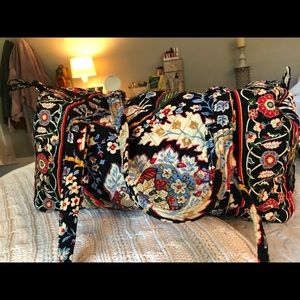 Vera Bradley Versailles small duffel bag